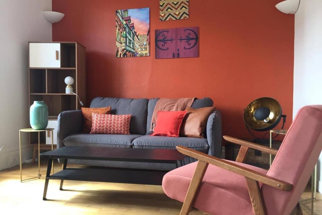 Appartement Cosy Idealement Situe Au Centre Ville Dijon Buitenkant foto